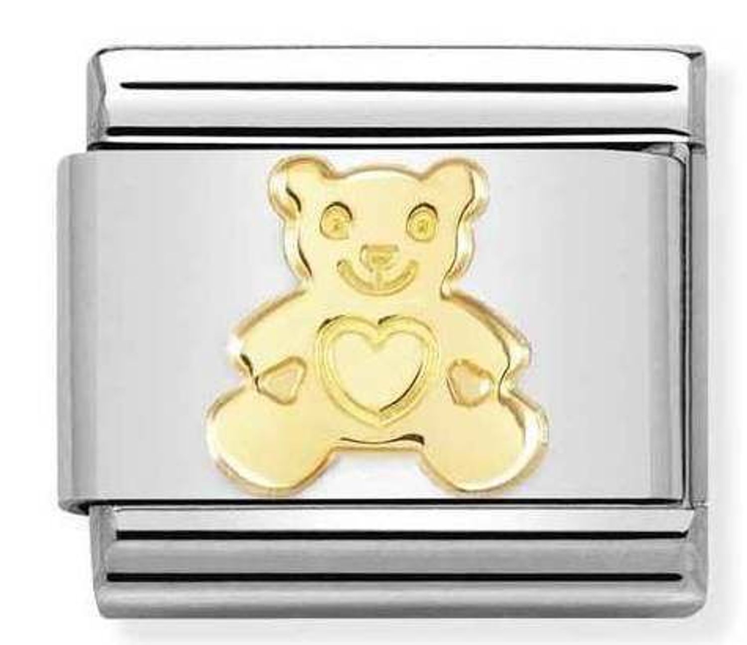 Nomination - Link 18K zawieszka charms Złoto Miś 030162 71.jpg